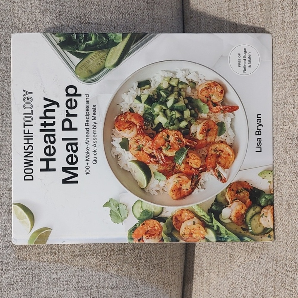 Downshiftology Hardcover Healthy Meal Prep Gently Used